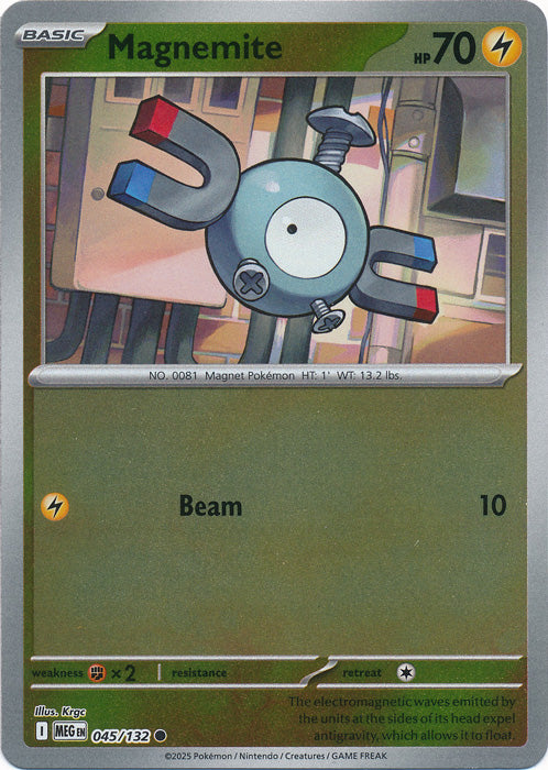 045/132 - Magnemite RH - Mega Evolution