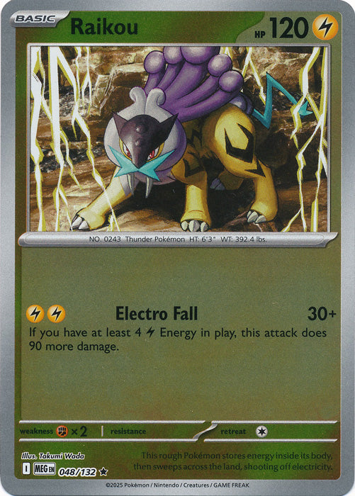 048/132 - Raikou RH - Mega Evolution