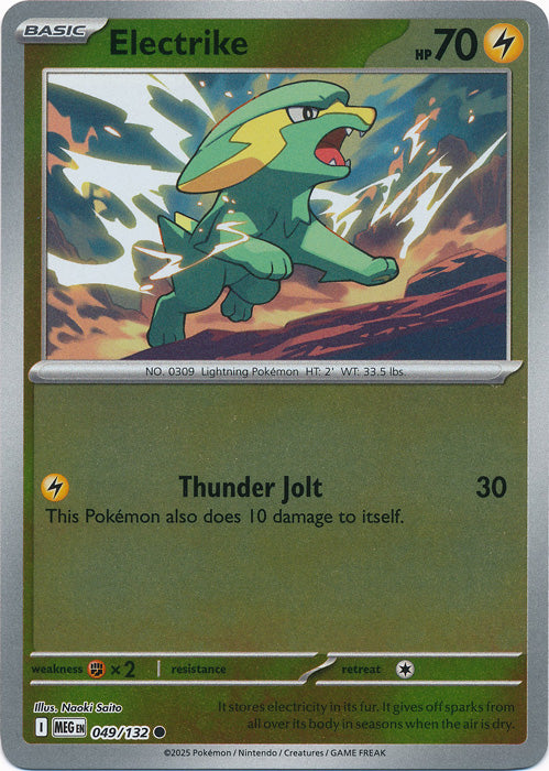 049/132 - Electrike RH - Mega Evolution