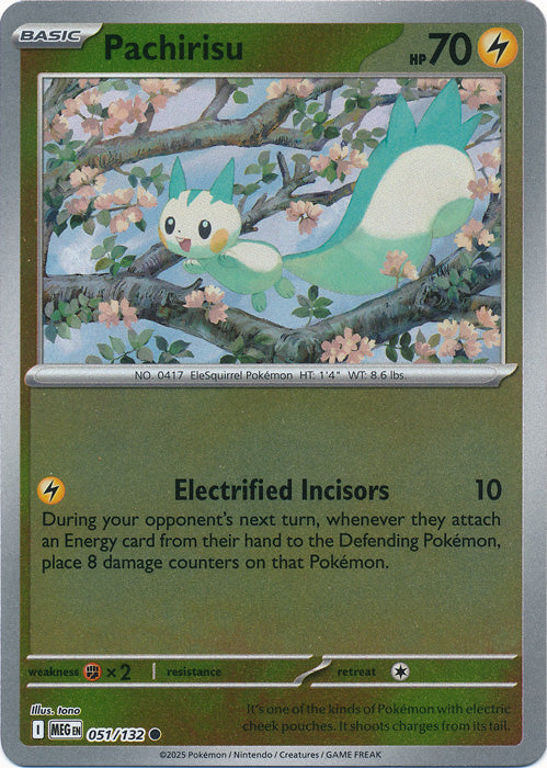051/132 - Pachirisu RH - Mega Evolution