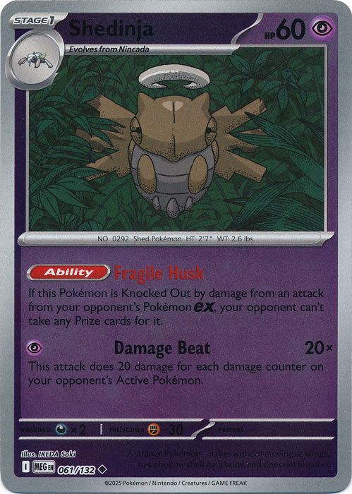061/132 - Shedinja RH - Mega Evolution