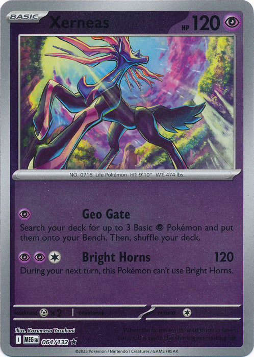 064/132 - Xerneas RH - Mega Evolution