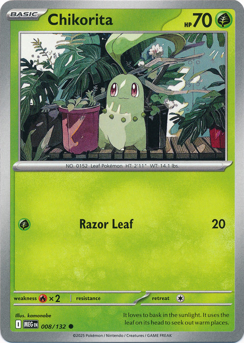 008/132 - Chikorita - Mega Evolution