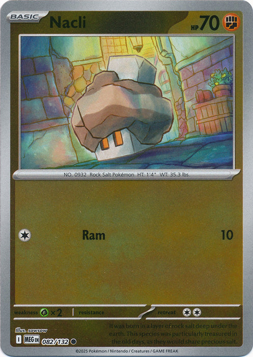 082/132 - Nacli RH - Mega Evolution