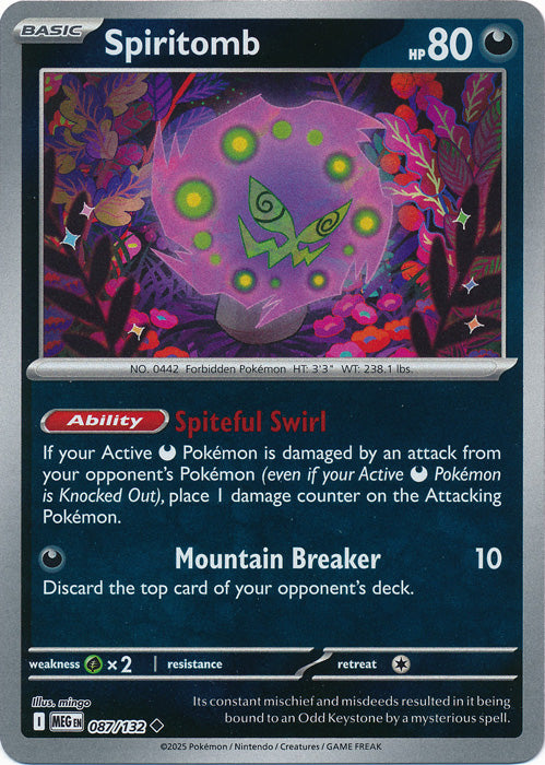 087/132 - Spiritomb RH - Mega Evolution