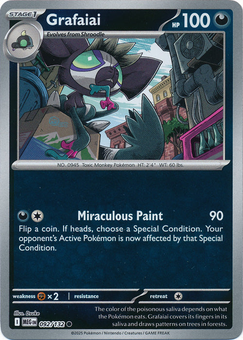 092/132 - Grafaiai RH - Mega Evolution