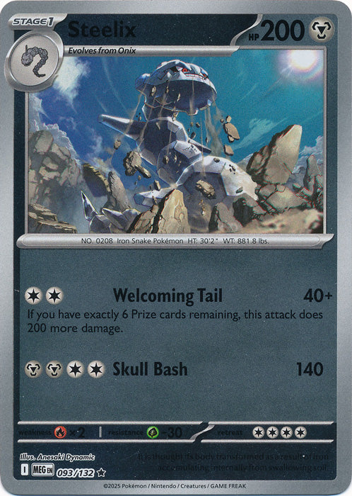 093/132 - Steelix RH - Mega Evolution