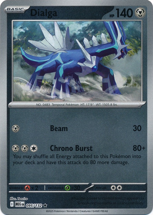 095/132 - Dialga RH - Mega Evolution