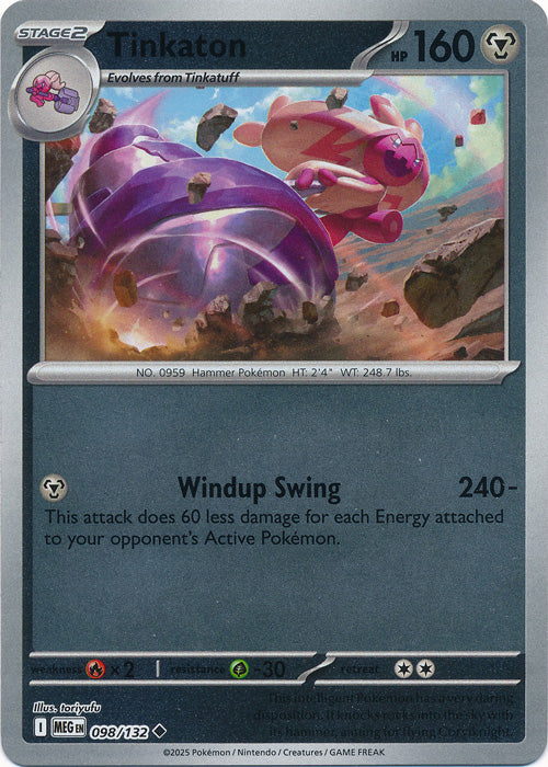 098/132 - Tinkaton RH - Mega Evolution