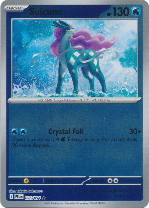 026/094 - Suicune RH - Phantasmal Flames