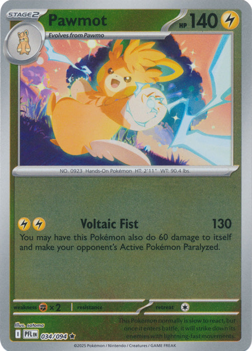 034/094 - Pawmot RH - Phantasmal Flames