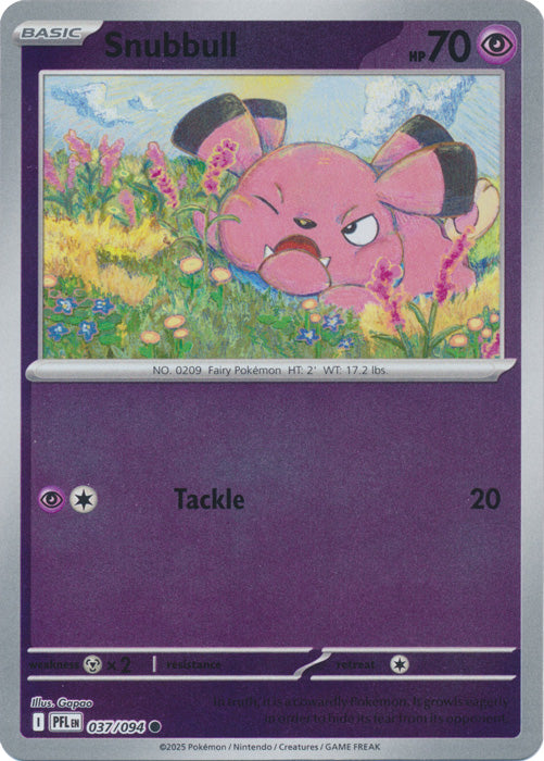 037/094 - Snubbull RH - Phantasmal Flames