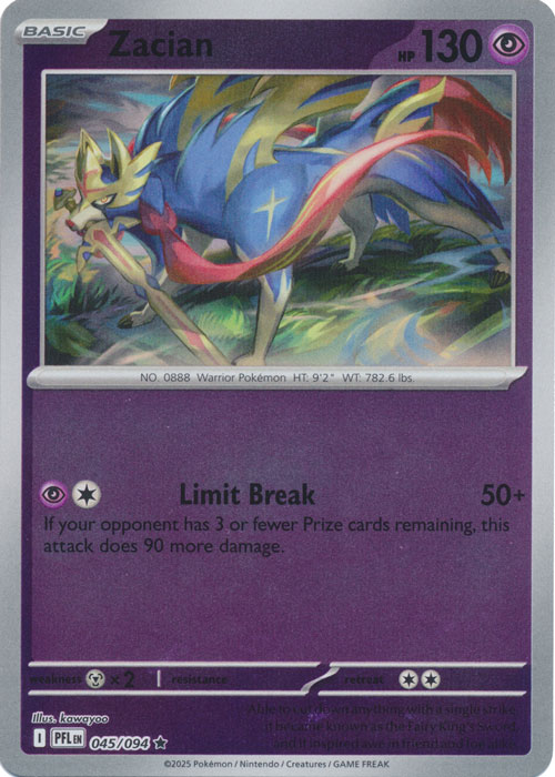 045/094 - Zacian RH - Phantasmal Flames