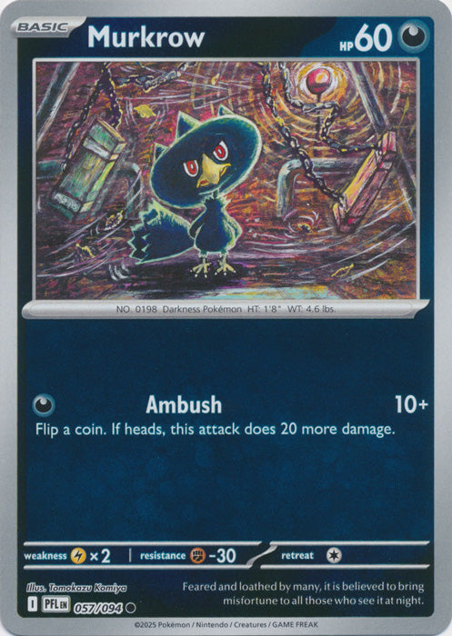 057/094 - Murkrow RH - Phantasmal Flames