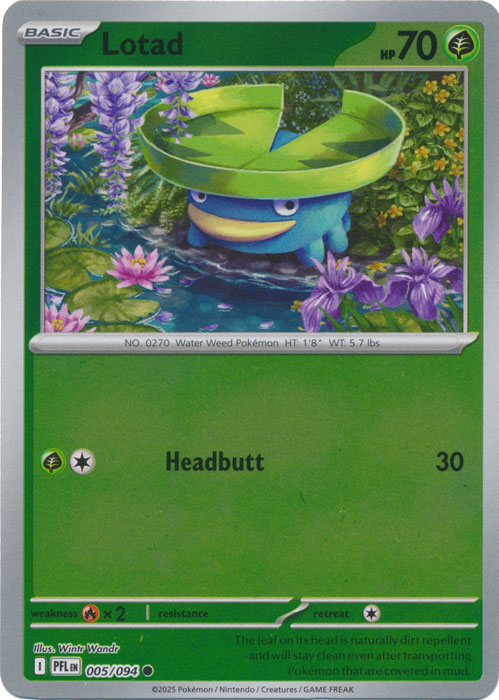 005/094 - Lotad RH - Phantasmal Flames