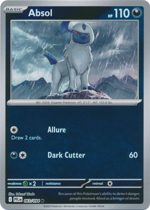 063/094 - Absol RH - Phantasmal Flames