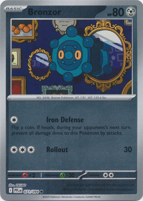 071/094 - Bronzor RH - Phantasmal Flames