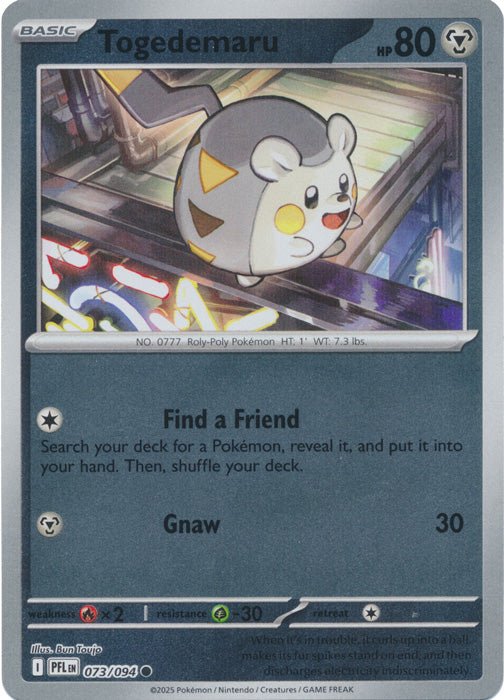 073/094 - Togedemaru RH - Phantasmal Flames