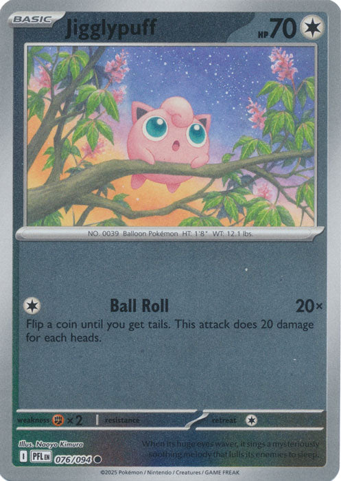 076/094 - Jigglypuff RH - Phantasmal Flames