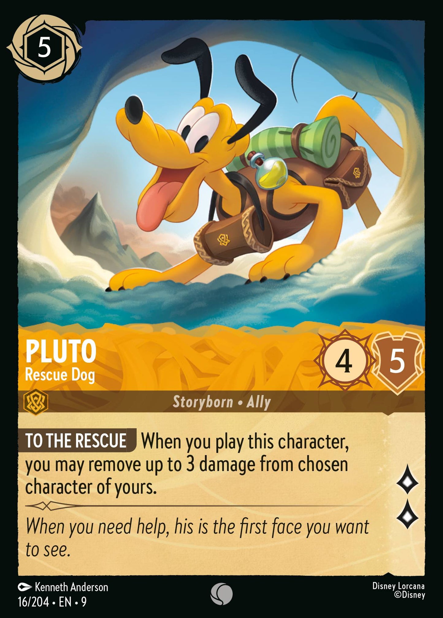 016/204 - Pluto - Rescue Dog - Fabled