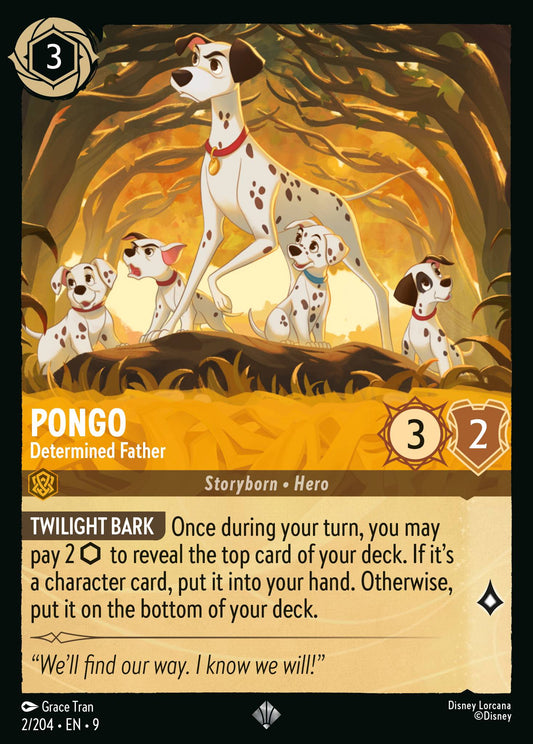 002/204 - Pongo - Determined Father - Fabled