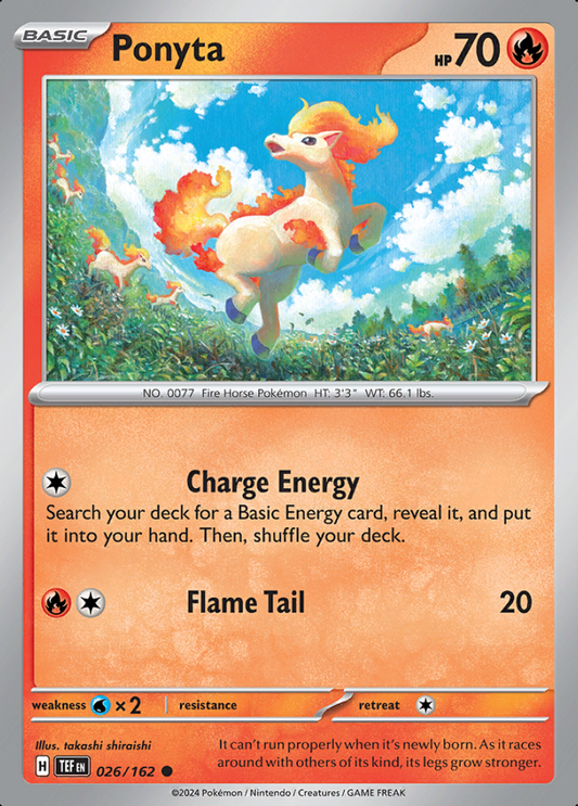 026/162 Ponyta - Temporal Forces