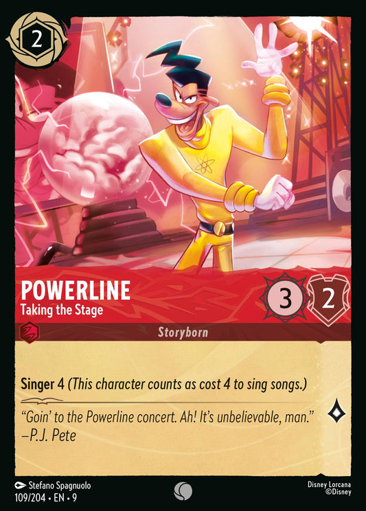 109/204 - Powerline - Taking the Stage - Fabled