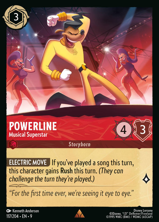 117/204 - Powerline - Musical Superstar - Fabled