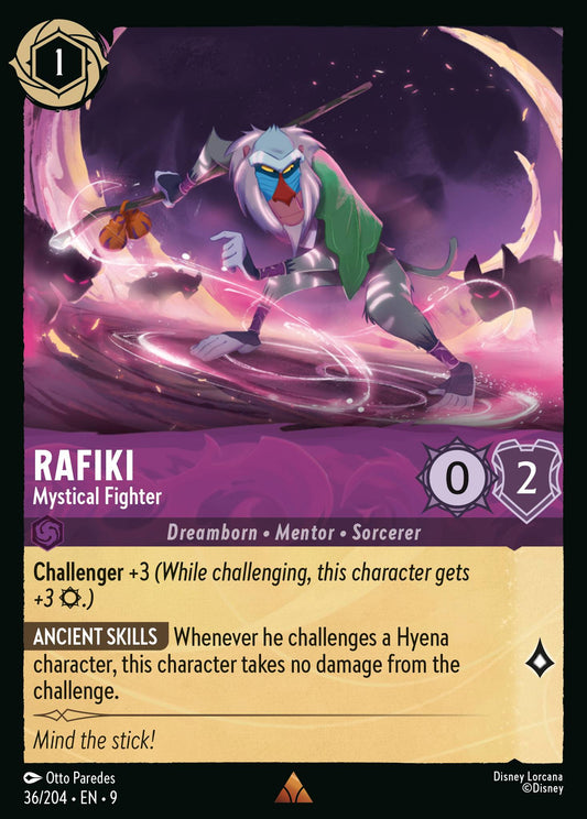 036/204 - Rafiki - Mystical Fighter - Fabled