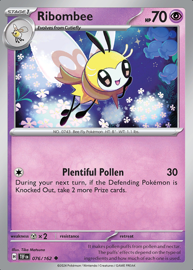 076/162 Ribombee - Temporal Forces