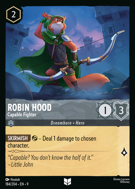 184/204 - Robin Hood - Capable Fighter - Fabled