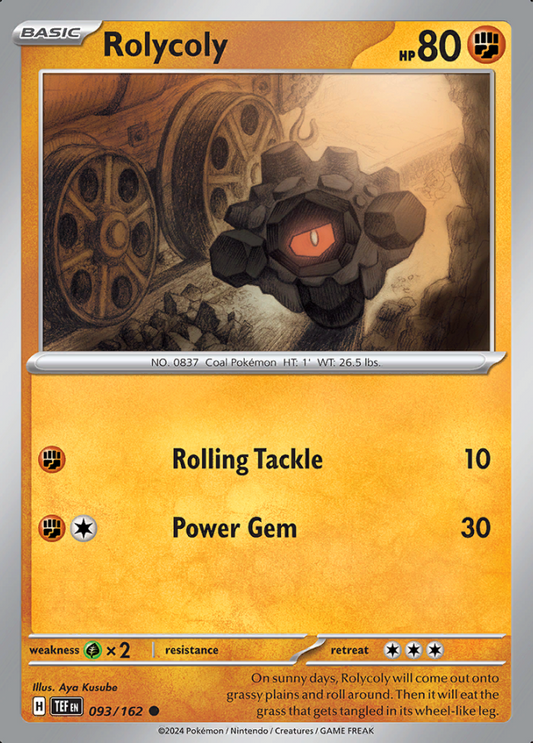 093/162 Rolycoly - Temporal Forces