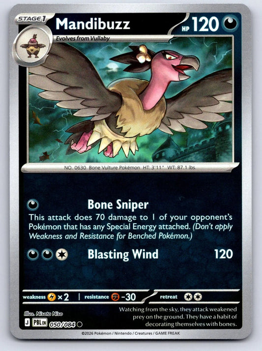 050/084 - Mandibuzz RH - Pitch Black