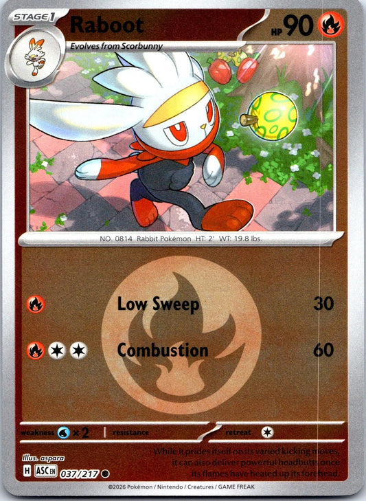 037/217 - Raboot - Energy Holo - Ascended Heroes
