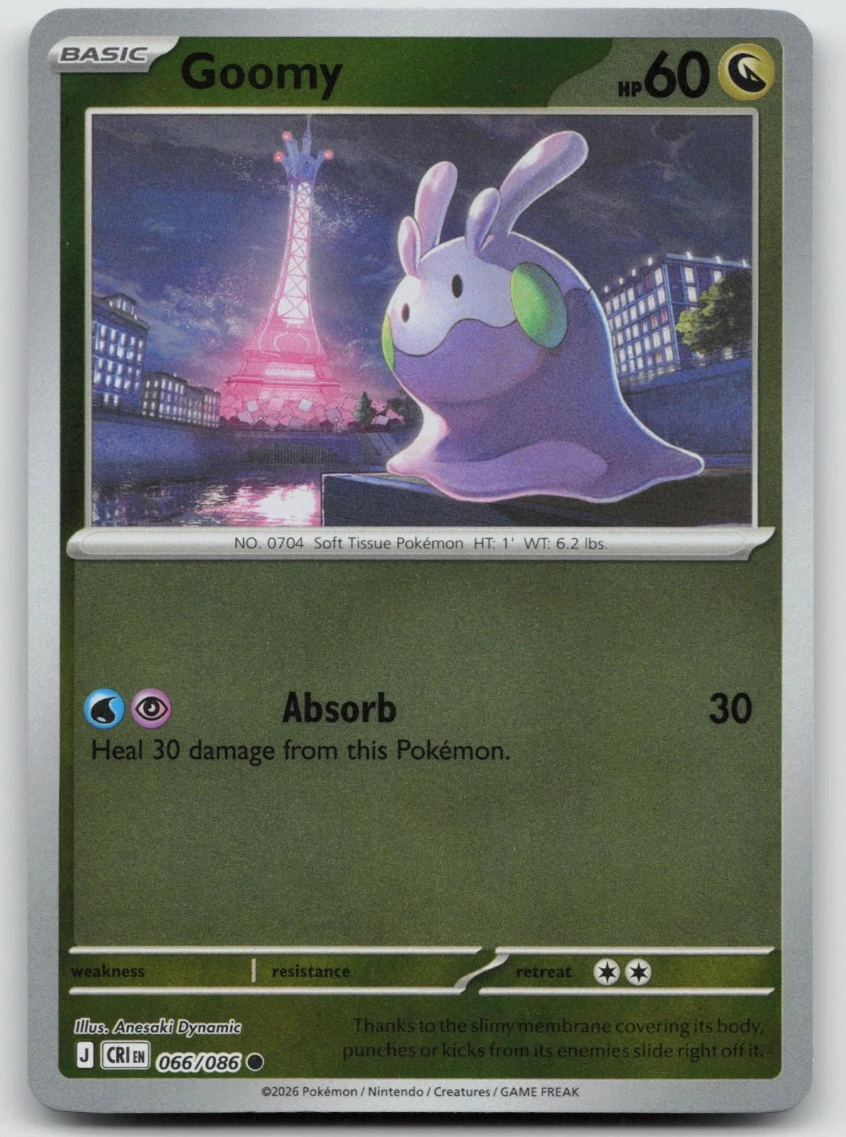 066/086 - Goomy RH - Chaos Rising