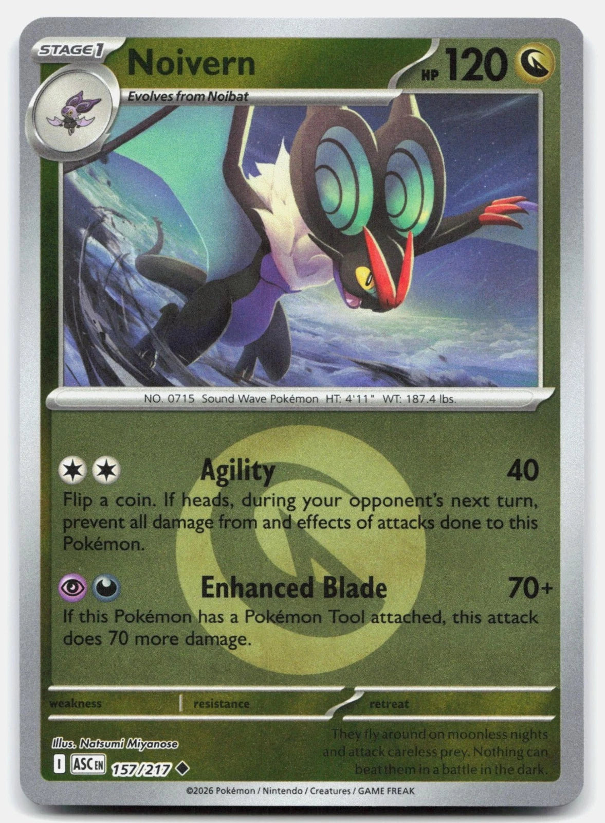 157/217 - Noivern - Energy Holo - Ascended Heroes