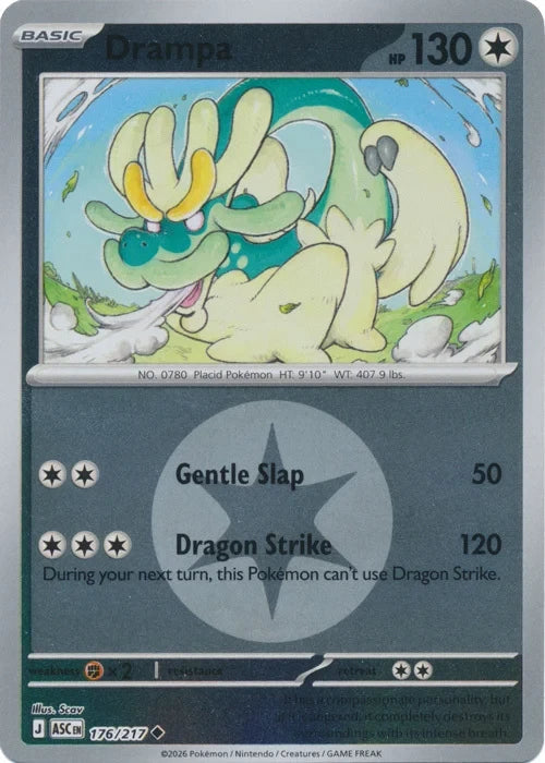 176/217 - Drampa - Energy Holo - Ascended Heroes