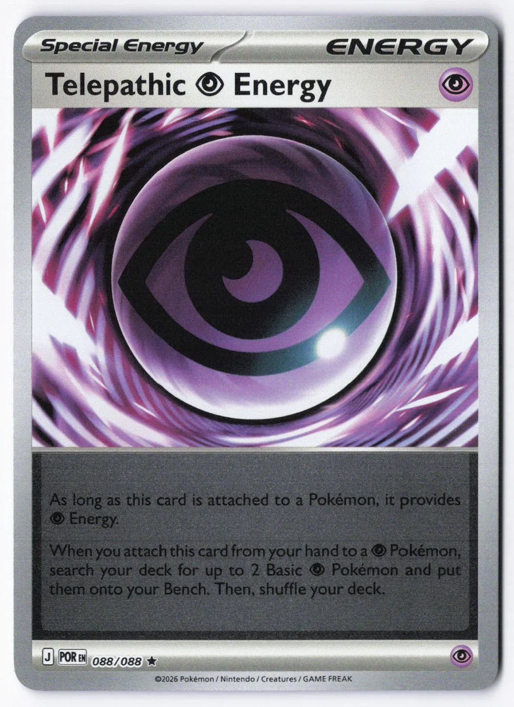 088/088 - Telepathic Psychic Energy RH - Perfect Order