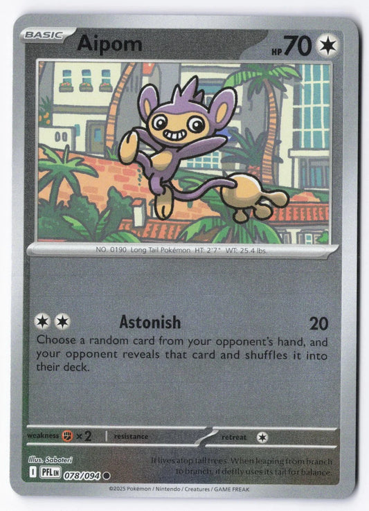 078/094 - Aipom RH - Phantasmal Flames