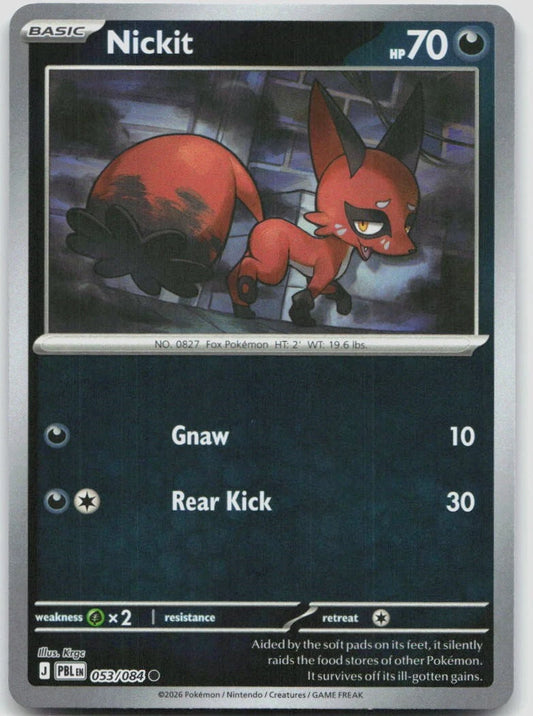 053/084 - Nickit RH - Pitch Black