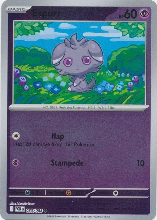 033/088 - Espurr RH - Perfect Order