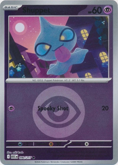 090/217 - Shuppet - Energy Holo - Ascended Heroes