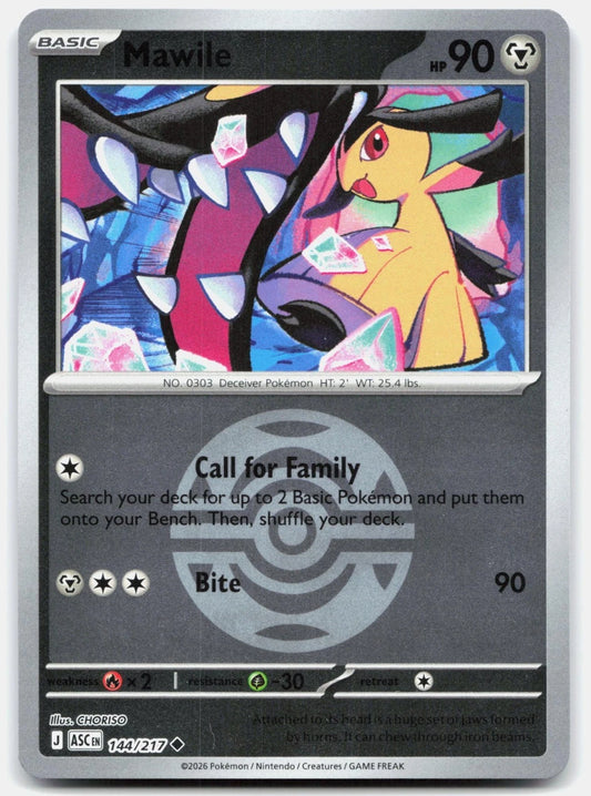 144/217 - Mawile - Poke Ball - Ascended Heroes