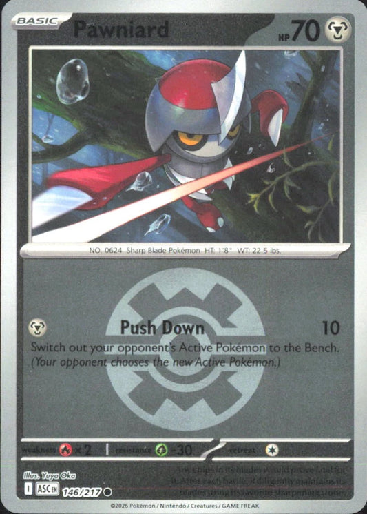 146/217 - Pawniard - Poke Ball - Ascended Heroes
