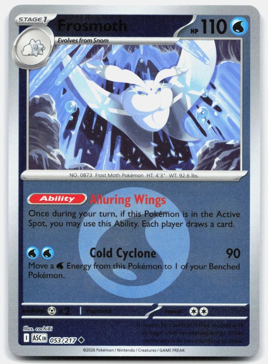 053/217 - Frosmoth - Energy Holo - Ascended Heroes
