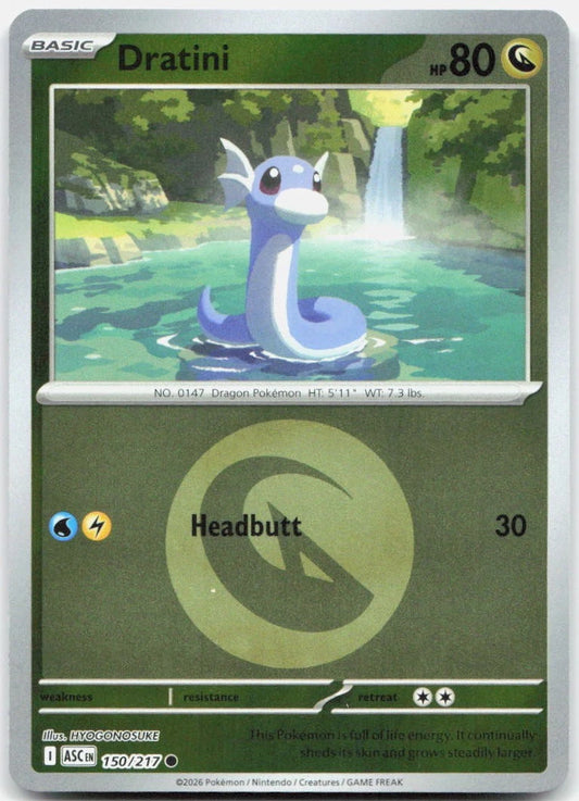 150/217 - Dratini - Energy Holo - Ascended Heroes