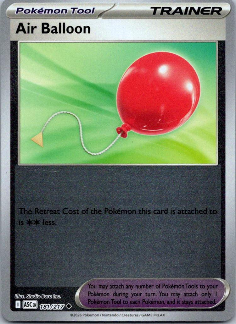 181/217 - Air Ballon - Reverse Holo - Ascended Heroes