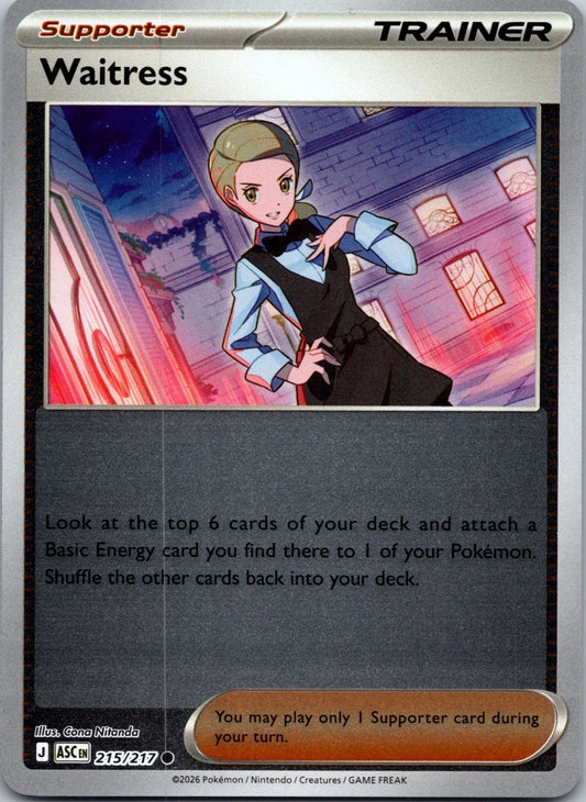 215/217 - Waitress - Reverse Holo - Ascended Heroes