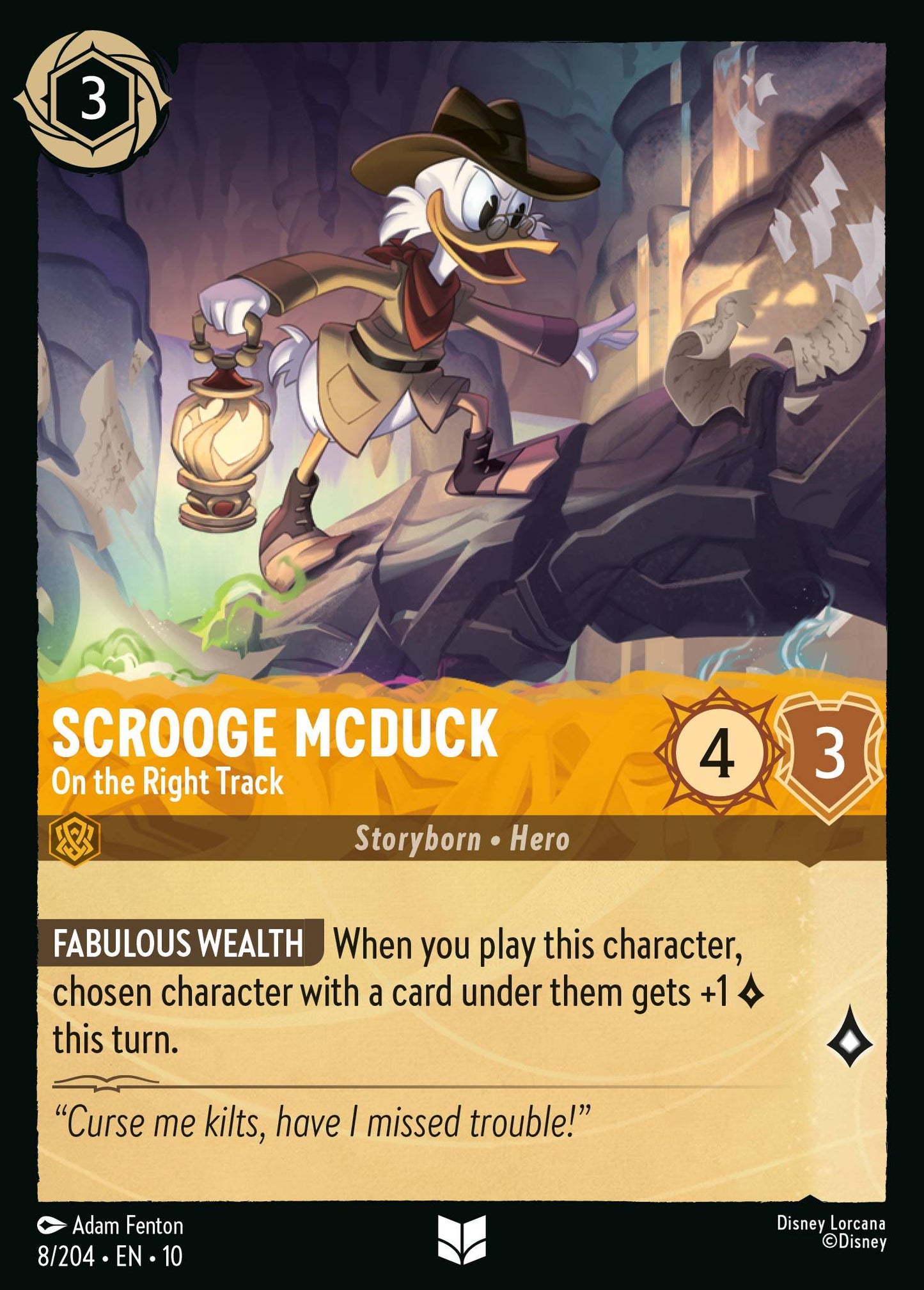008/204 - Scrooge McDuck - On the Right Track - Whisper in the Wind