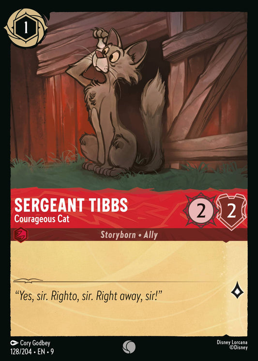 128/204 - Sergeant Tibbs - Courageous Cat - Fabled